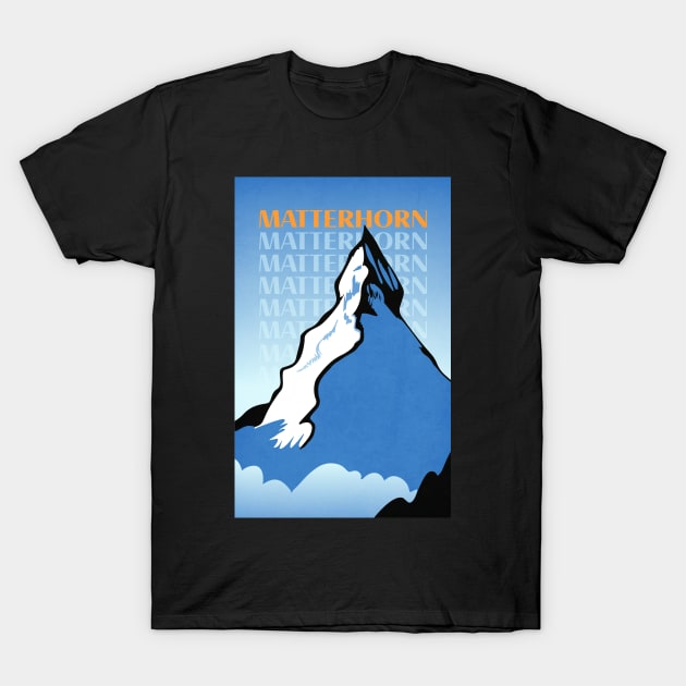 Matterhorn T-Shirt by ArtFactoryAI